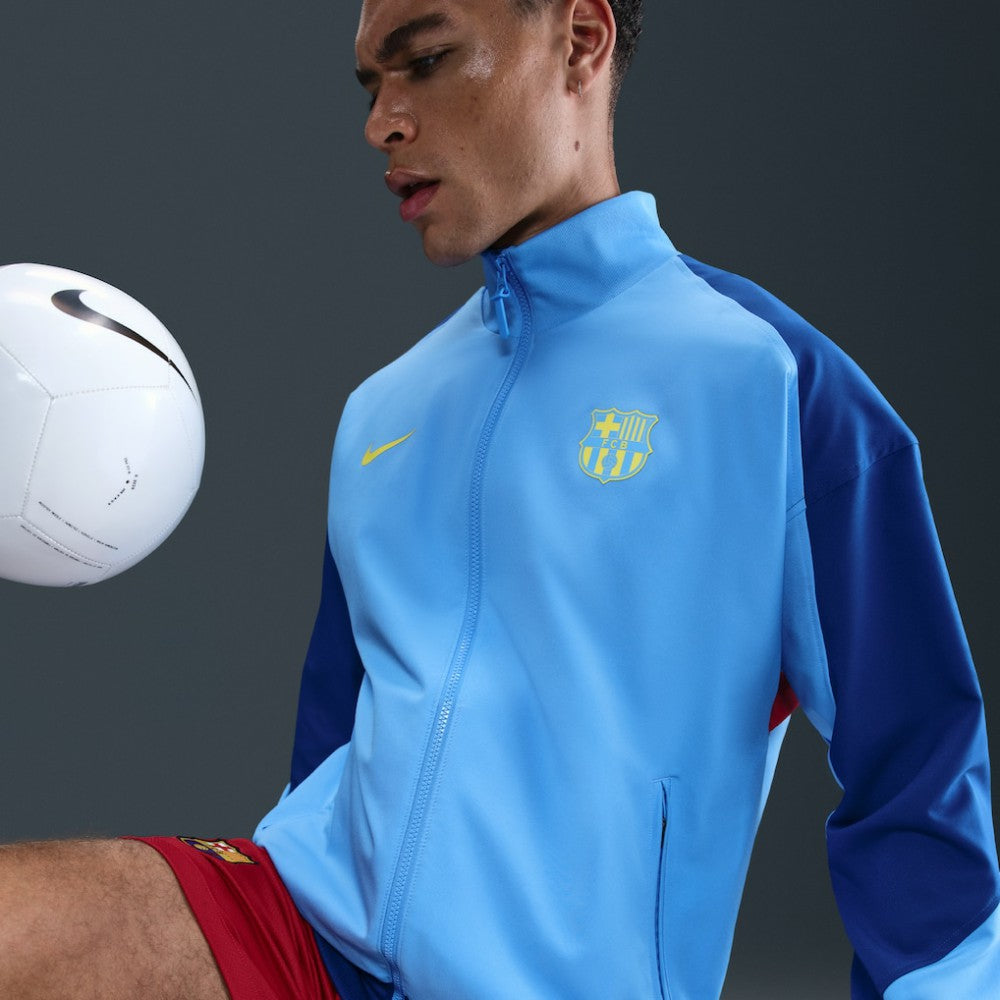 Nike - Barcelona Special Edition Strike Anthem Full-Zip Dri-FIT Jacket - Blue