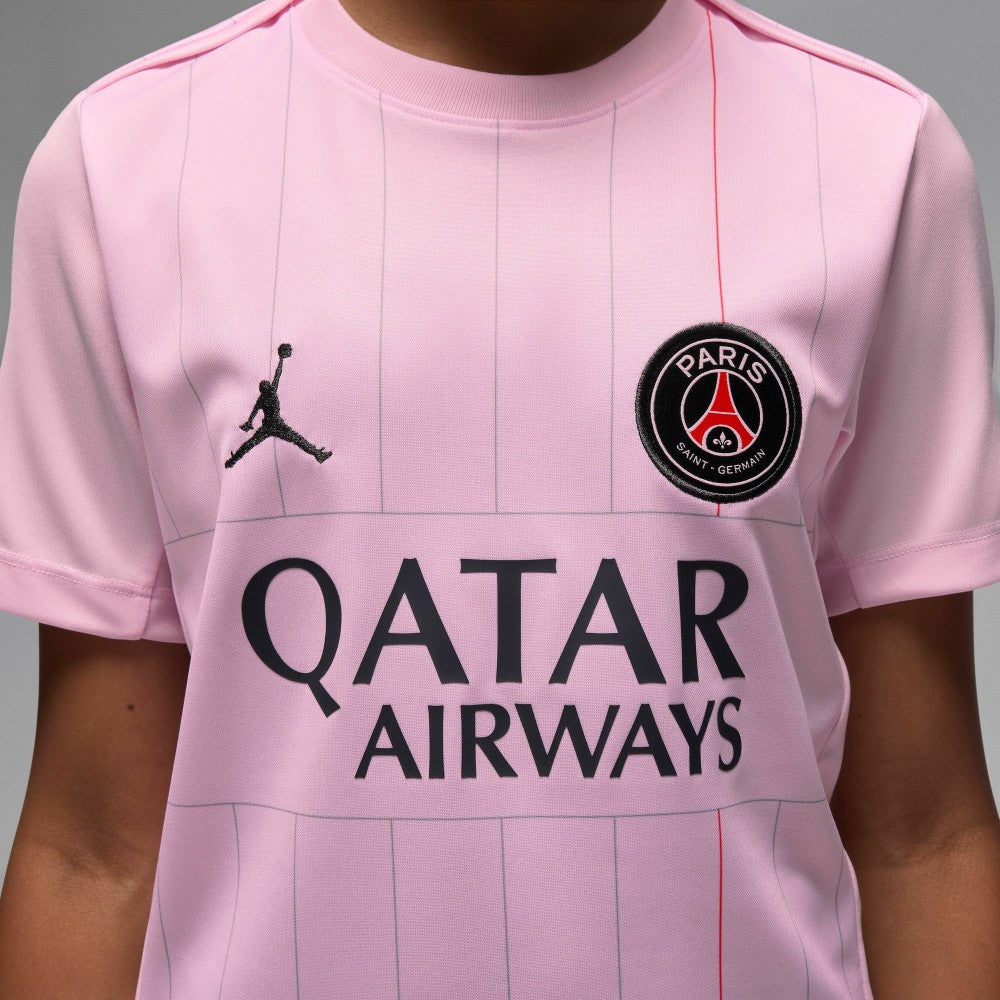 Jordan - Paris Saint-Germain Jordan Brand Youth 2025/26 Fourth Academy Pro Pre-Match Top - Pink