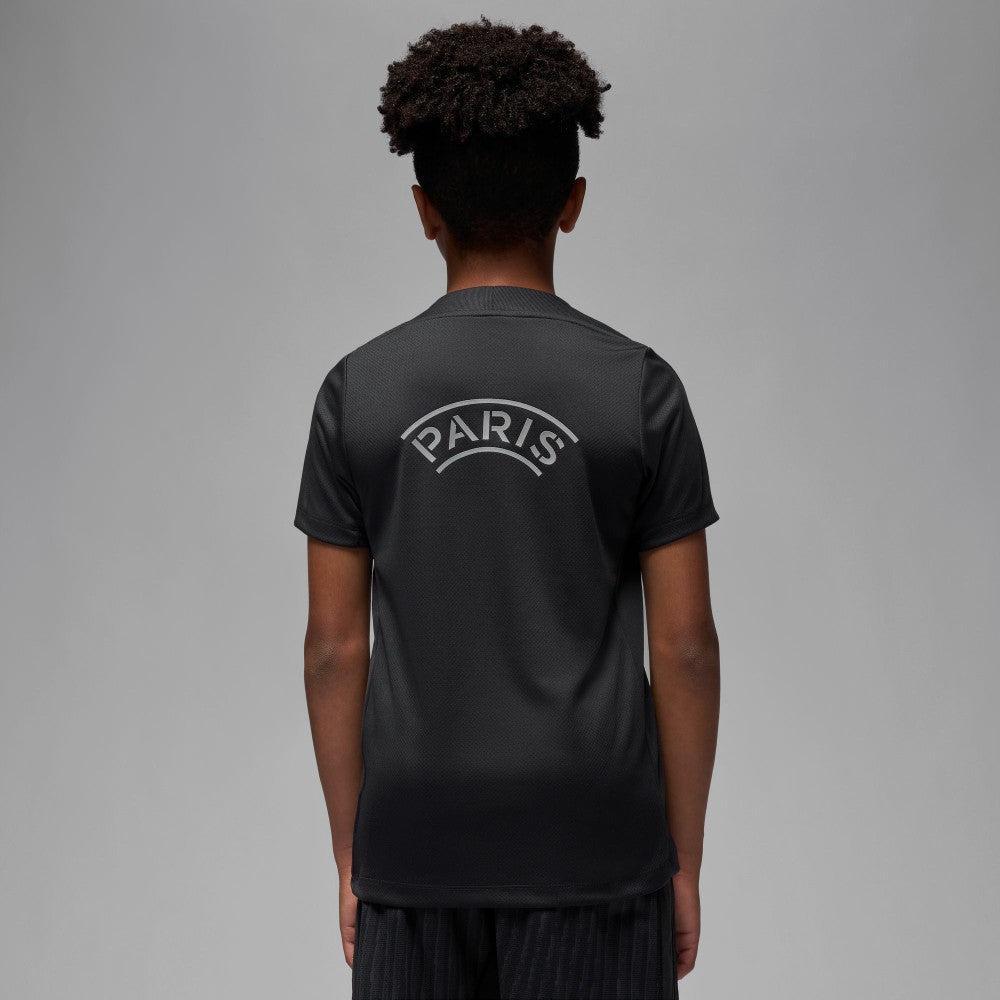 Jordan - Paris Saint-Germain Jordan Brand Youth 2025/26 Strike Fourth Training Top - Black