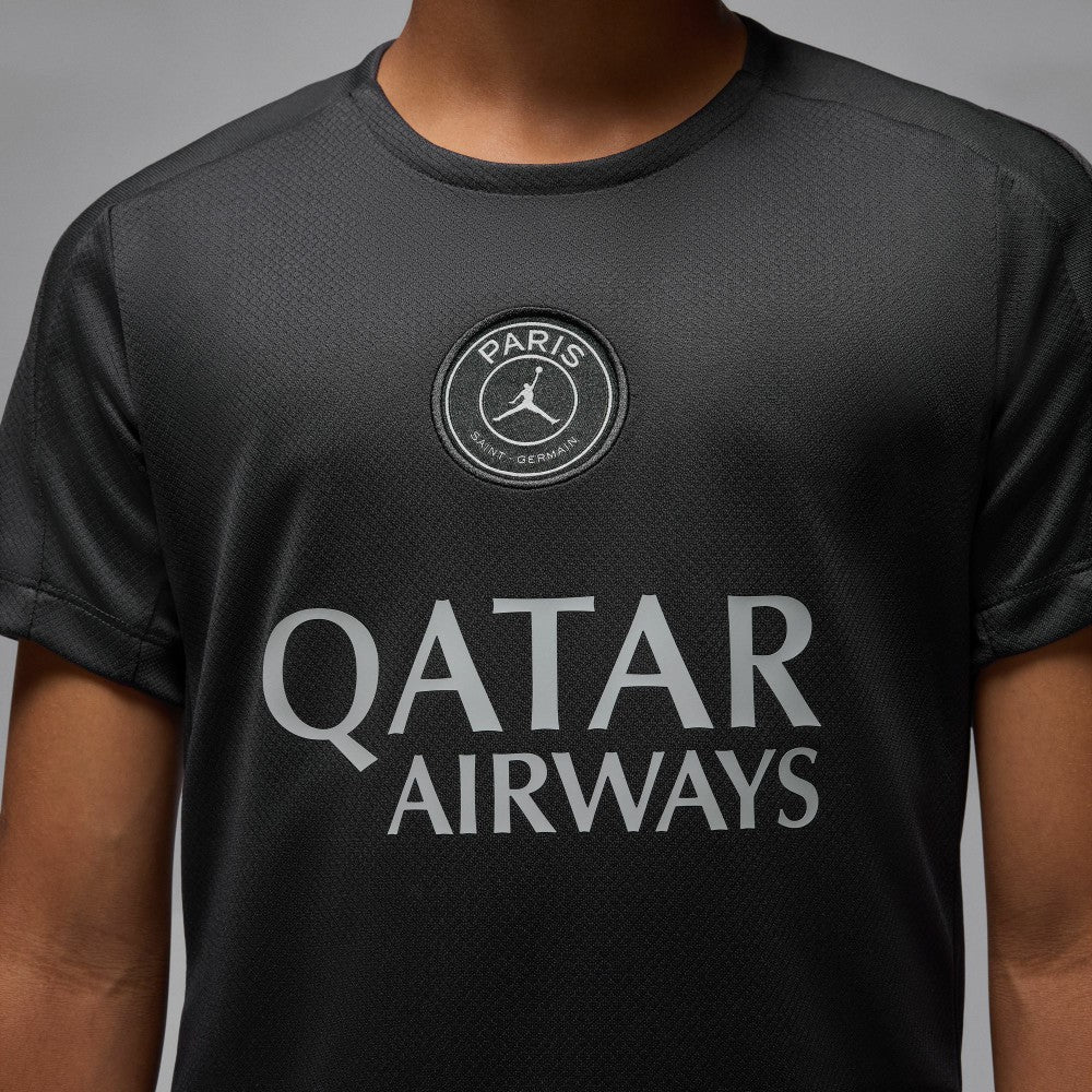 Jordan - Paris Saint-Germain Jordan Brand Youth 2025/26 Strike Fourth Training Top - Black