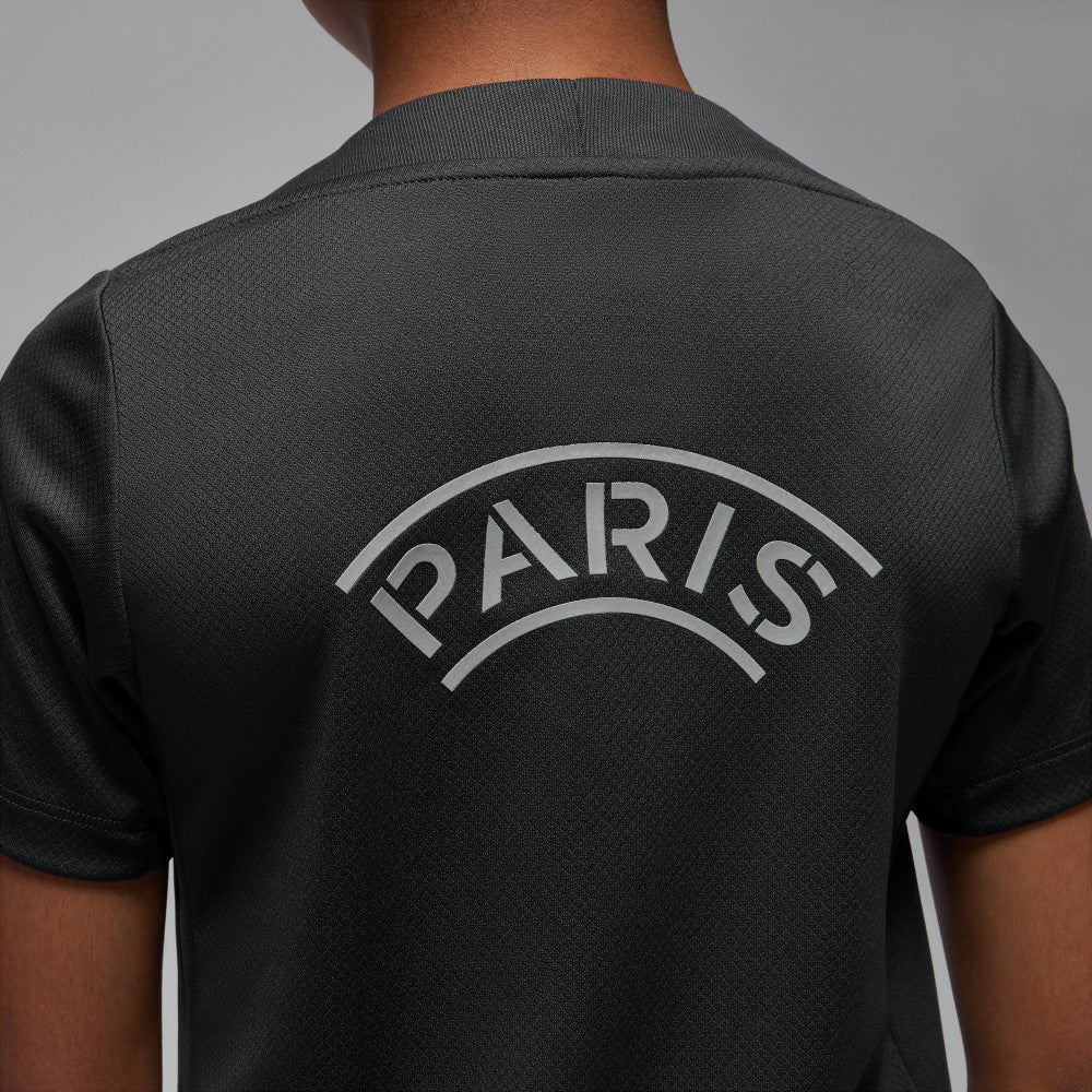 Jordan - Paris Saint-Germain Jordan Brand Youth 2025/26 Strike Fourth Training Top - Black