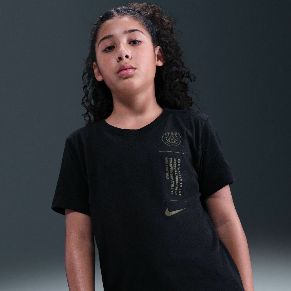 Nike - Paris Saint-Germain Youth T-Shirt - Black