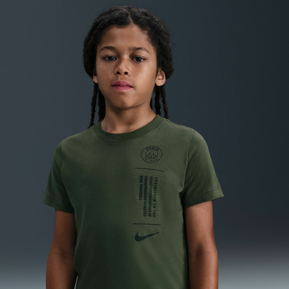 Nike - Paris Saint-Germain Youth T-Shirt - Olive