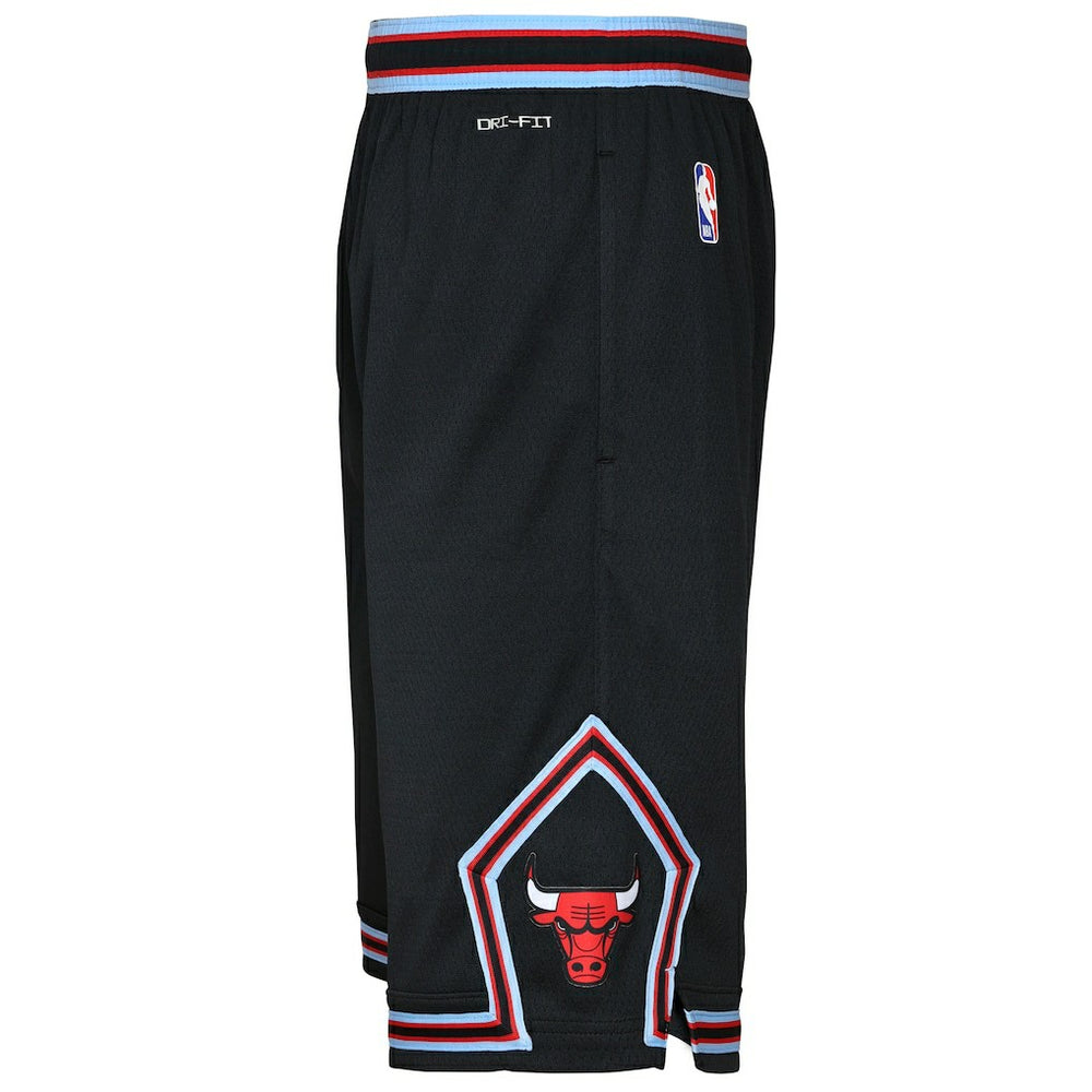 Nike Chicago Bulls Youth 2025/26 City Edition Swingman Performance Shorts Black