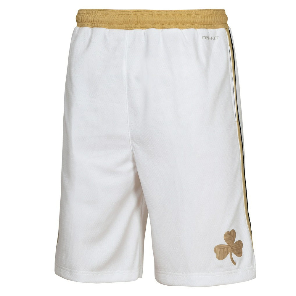 Nike Boston Celtics Youth 2025/26 City Edition Swingman Performance Shorts White