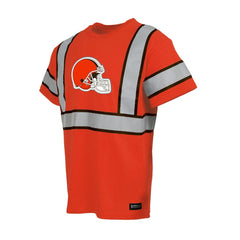 Cleveland Browns Safety Heavyweight T-Shirt - Orange - NFL
