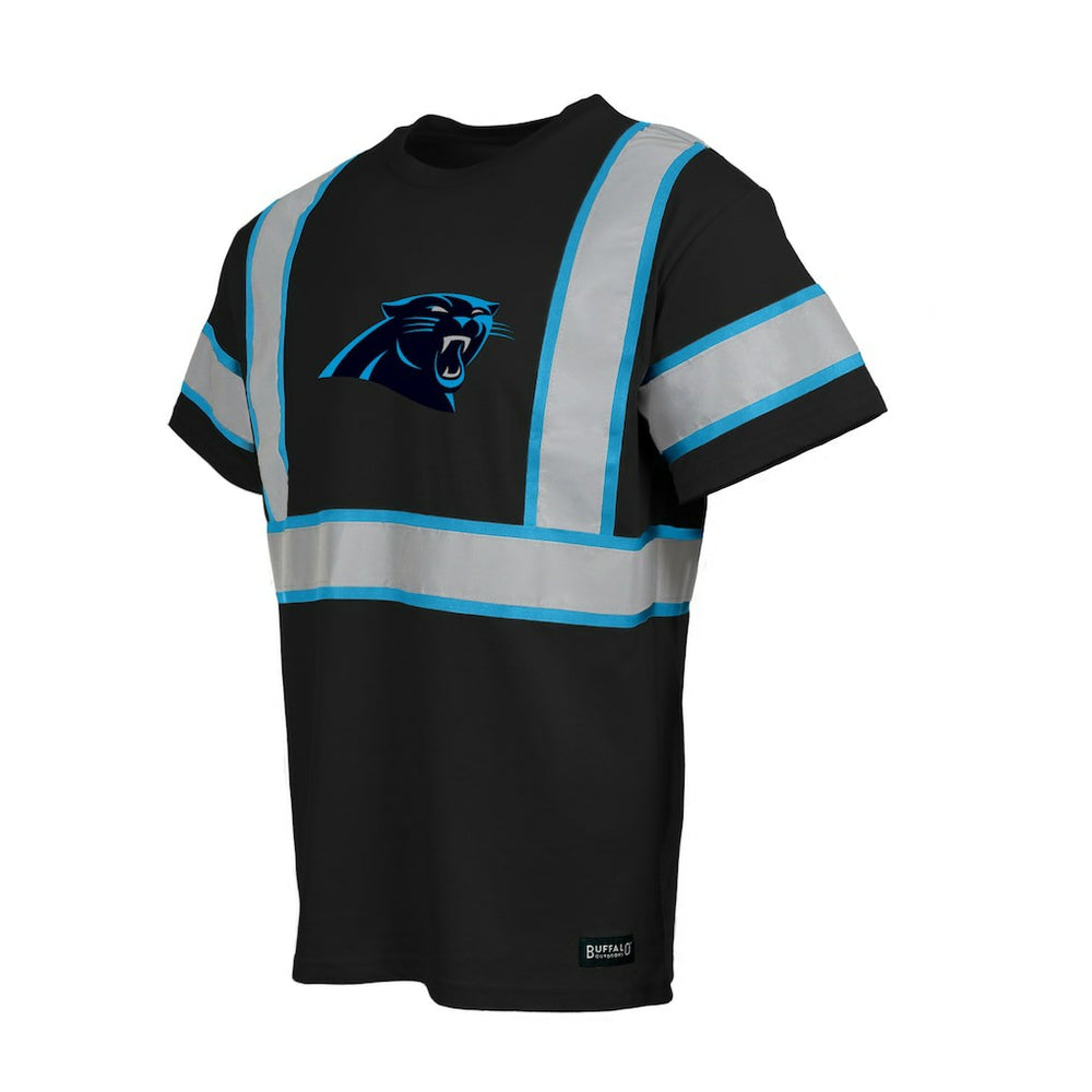 Carolina Panthers Safety Heavyweight T-Shirt - Black - NFL