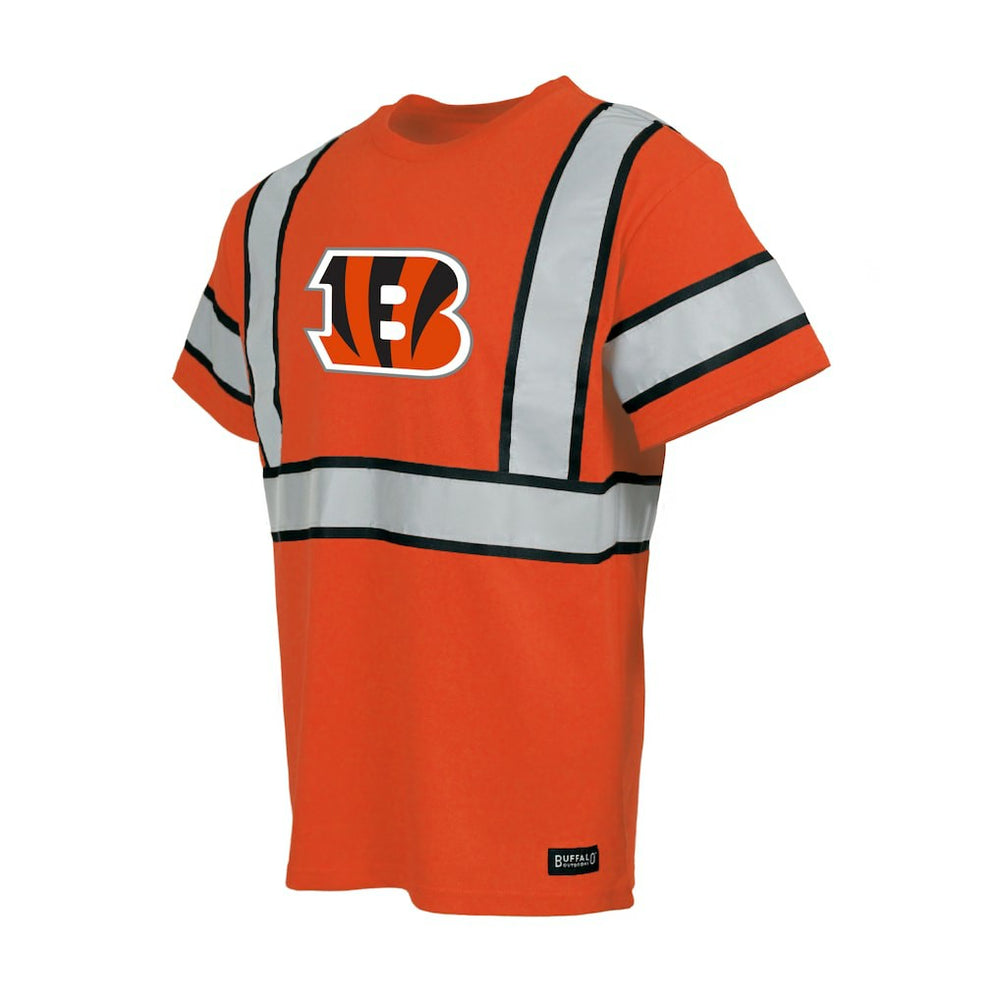 Cincinnati Bengals Safety Heavyweight T-Shirt - Orange - NFL