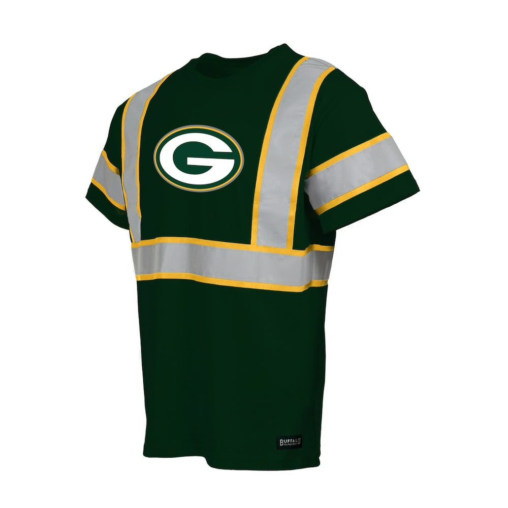 Green Bay Packers Safety Heavyweight T-Shirt - Green - NFL
