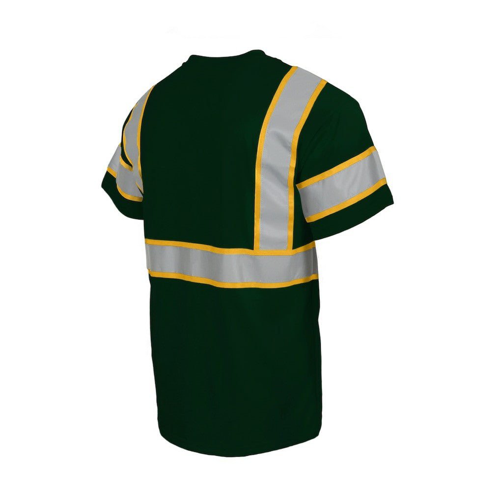Green Bay Packers Safety Heavyweight T-Shirt - Green - NFL