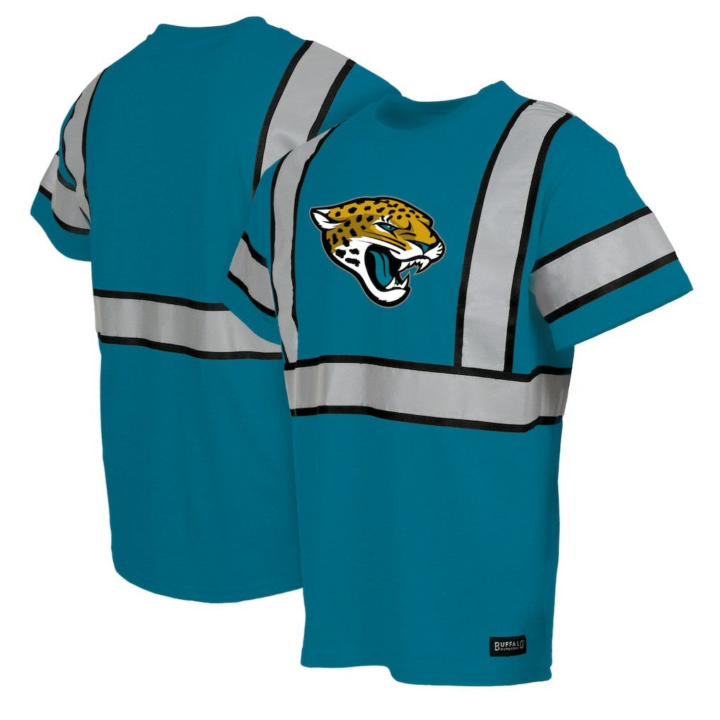 Jacksonville Jaguars Safety Heavyweight T-Shirt - Teal - NFL