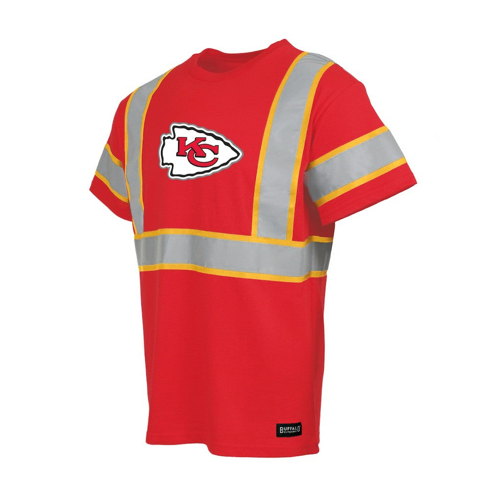 Kansas City Chiefs Safety Heavyweight T-Shirt - Red - NFL