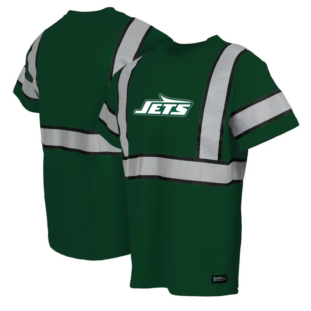 New York Jets Safety Heavyweight T-Shirt - Green - NFL