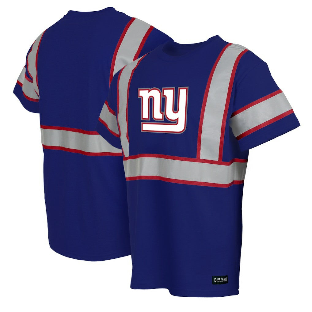 New York Giants Safety Heavyweight T-Shirt - Royal - NFL