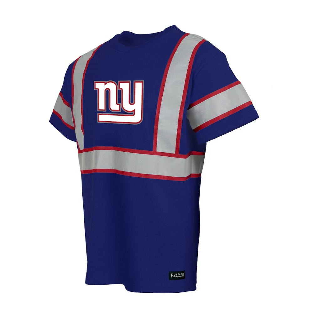 New York Giants Safety Heavyweight T-Shirt - Royal - NFL