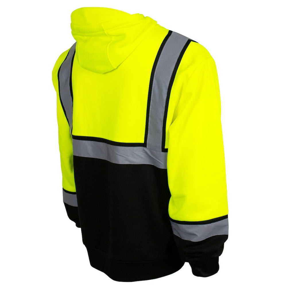 New Orleans Saints High-Visibility Safety Hooded Sweatshirt - Yellow - NFL