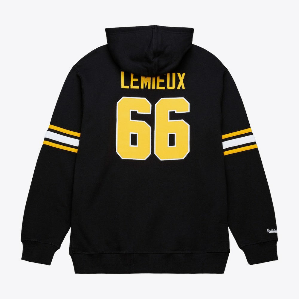 Mario Lemieux Pittsburgh Penguins Mitchell & Ness 1992 Name & Number Premium Pullover Hoodie - Black | NHL sale