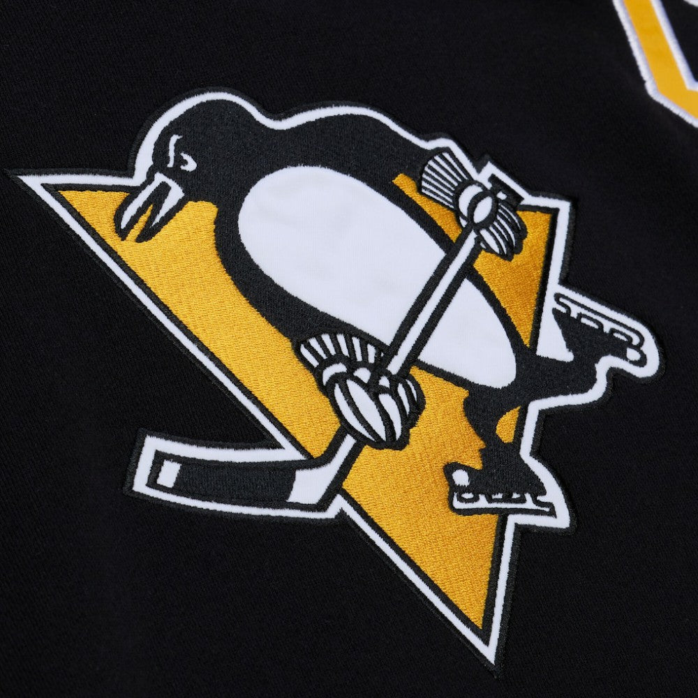 Mario Lemieux Pittsburgh Penguins Mitchell & Ness 1992 Name & Number Premium Pullover Hoodie - Black | NHL sale