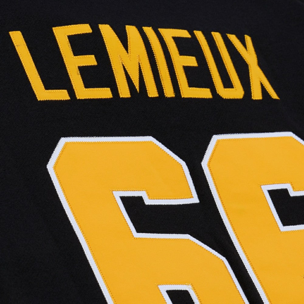 Mario Lemieux Pittsburgh Penguins Mitchell & Ness 1992 Name & Number Premium Pullover Hoodie - Black | NHL sale
