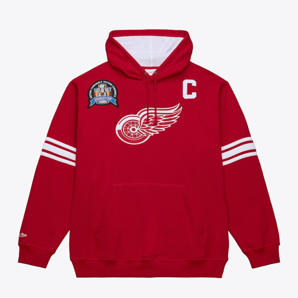 Steve Yzerman Detroit Red Wings Mitchell & Ness 1997 Name & Number Premium Pullover Hoodie - Scarlet | NHL near me