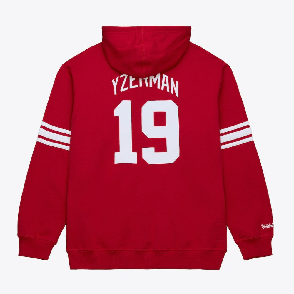 Steve Yzerman Detroit Red Wings Mitchell & Ness 1997 Name & Number Premium Pullover Hoodie - Scarlet | NHL near me