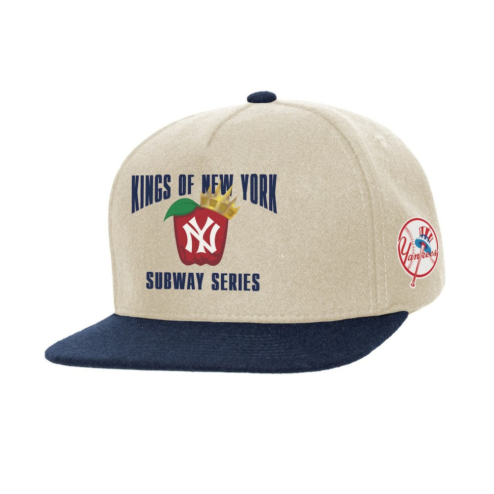 New York Yankees Mitchell & Ness Subway Series Matchup Pro Pinch Snapback for sale