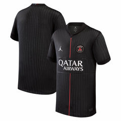 Jordan - Paris Saint-Germain Jordan Brand Youth 2025/26 Fourth Replica Jersey - Black