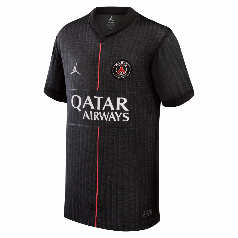 Jordan - Paris Saint-Germain Jordan Brand Youth 2025/26 Fourth Replica Jersey - Black
