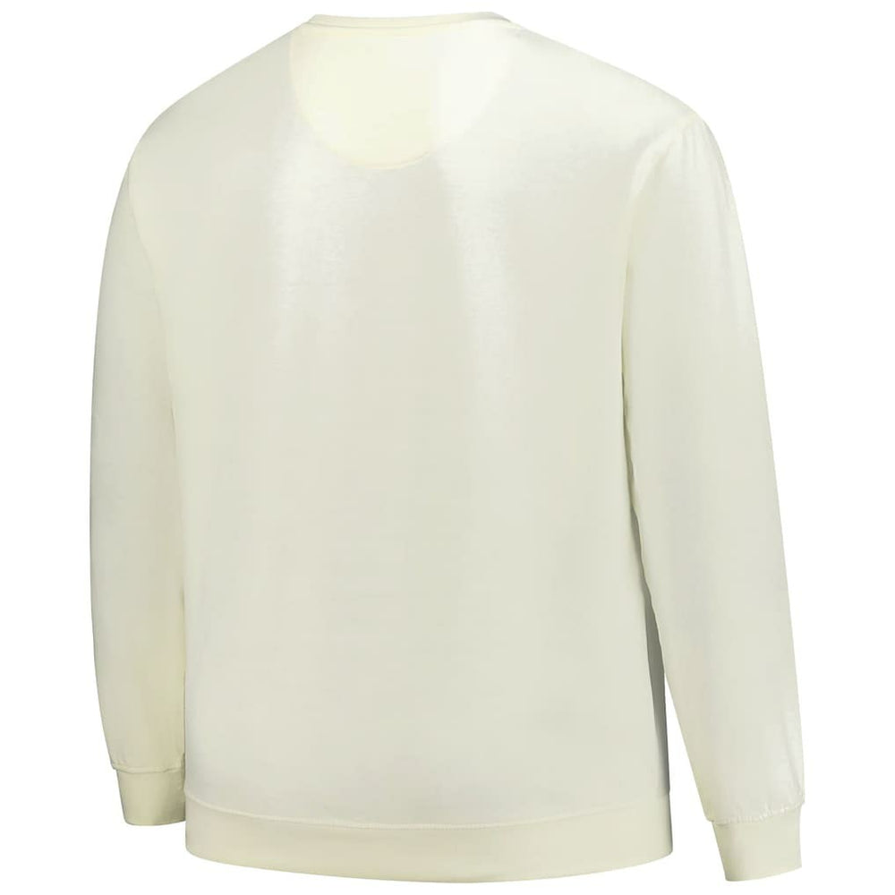 Philadelphia Eagles Profile Big & Tall Fleece Sweatshirt - Cream - NFL
