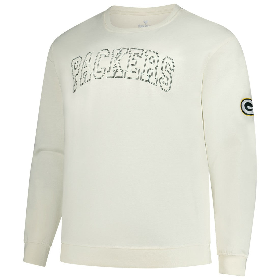 Green Bay Packers Profile Big & Tall Fleece Sweatshirt - Cream - NFL