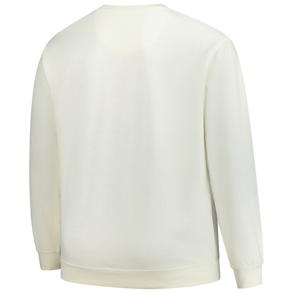 Green Bay Packers Profile Big & Tall Fleece Sweatshirt - Cream - NFL