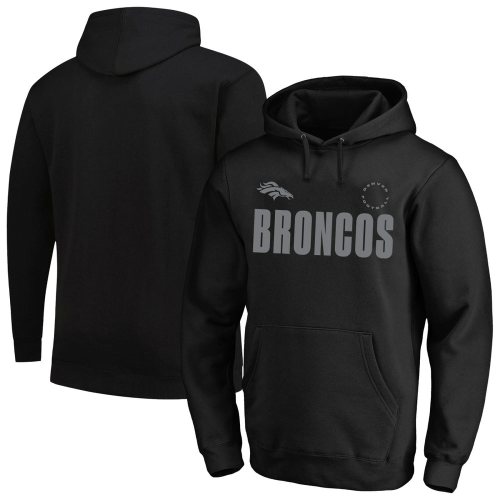 Denver Broncos Big & Tall Chip Shot Hoodie - Black - Fanatics