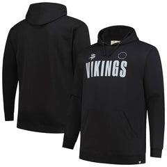 Minnesota Vikings Big & Tall Chip Shot Hoodie - Black - Fanatics