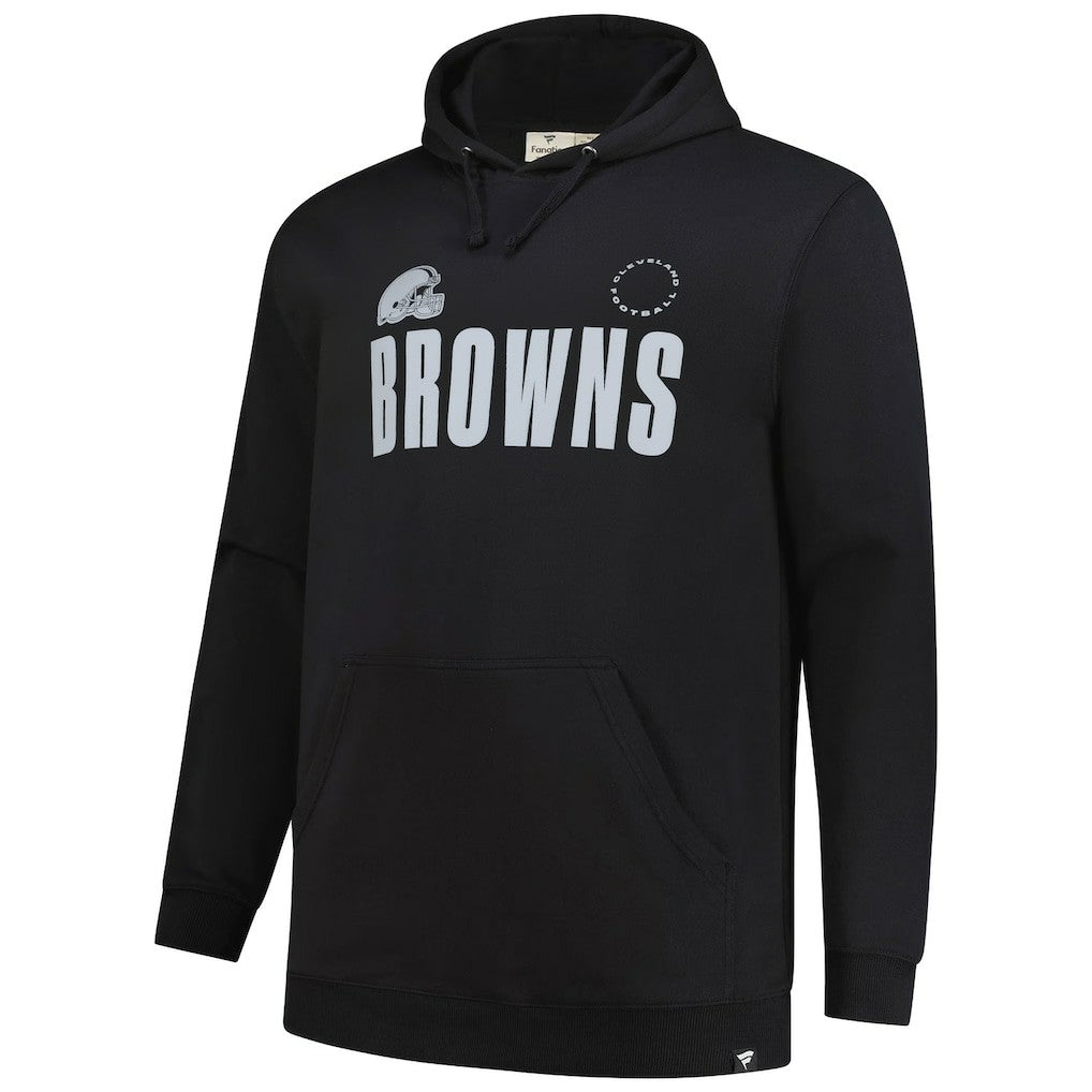Cleveland Browns Big & Tall Chip Shot Hoodie - Black - Fanatics
