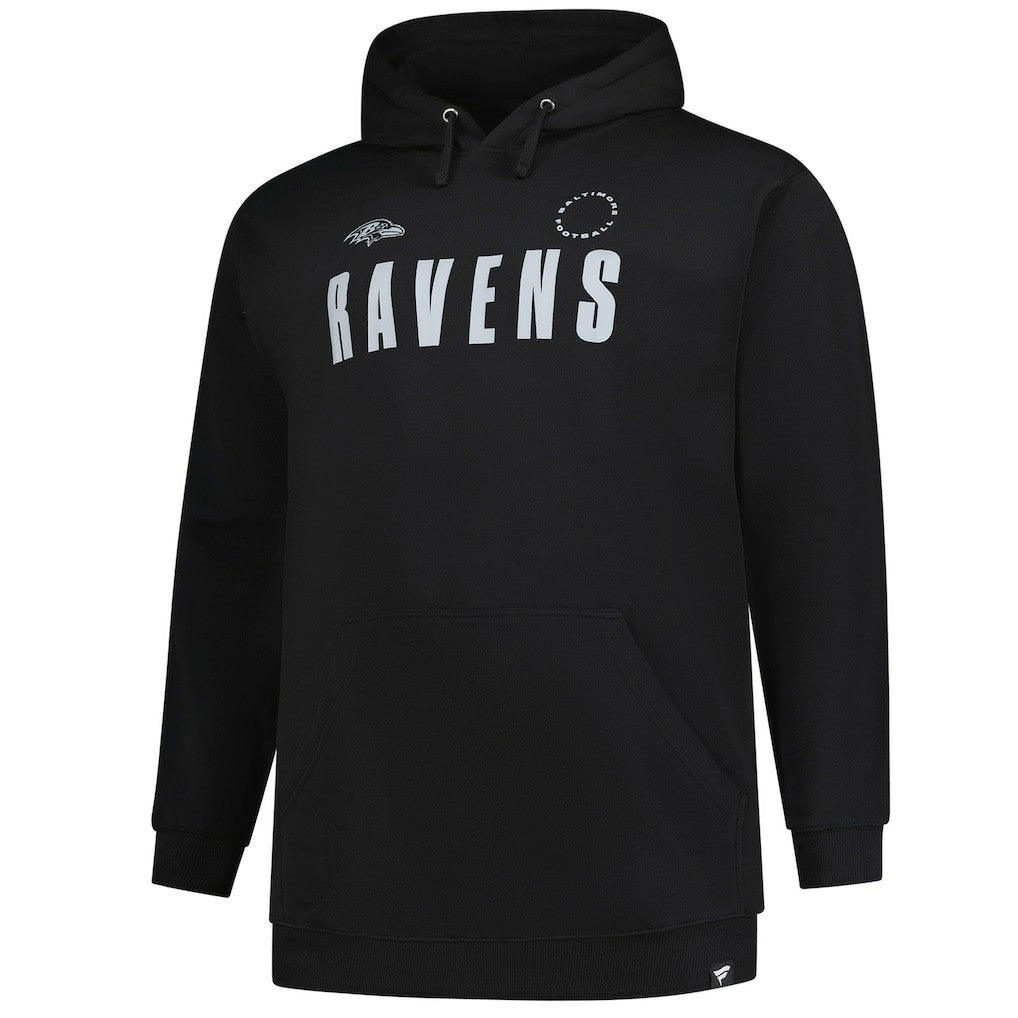 Baltimore Ravens Big & Tall Chip Shot Hoodie - Black - Fanatics