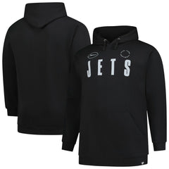 New York Jets Big & Tall Chip Shot Hoodie - Black - Fanatics