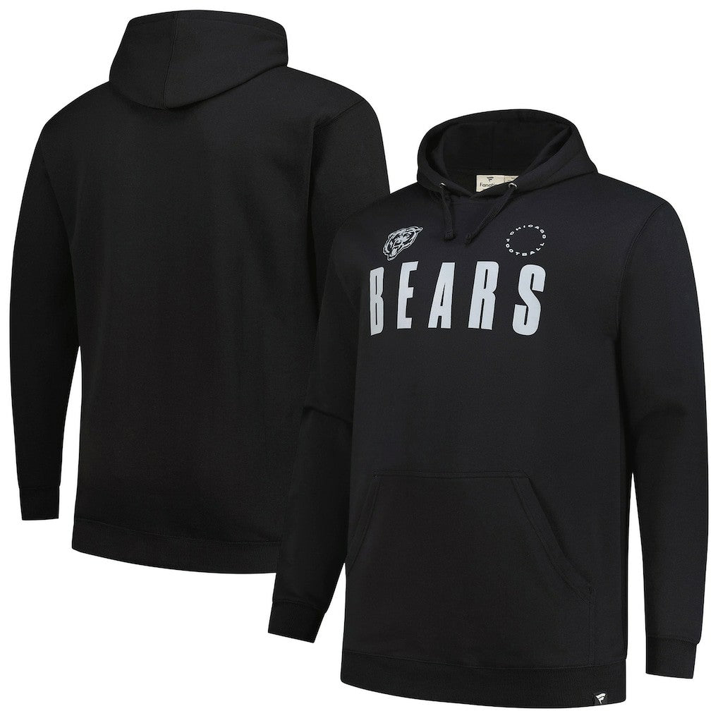Chicago Bears Big & Tall Chip Shot Hoodie - Black - Fanatics