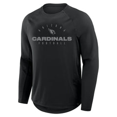 Arizona Cardinals Big & Tall Coverage Scheme Long Sleeve T-Shirt - Black - Fanatics