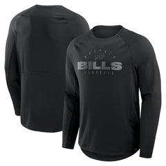 Buffalo Bills Big & Tall Coverage Scheme Long Sleeve T-Shirt - Black - Fanatics