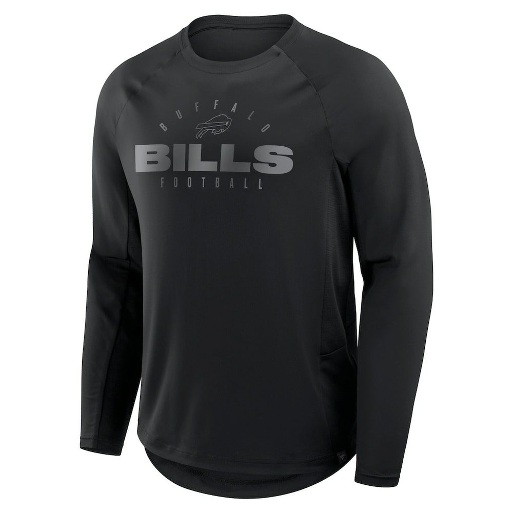 Buffalo Bills Big & Tall Coverage Scheme Long Sleeve T-Shirt - Black - Fanatics
