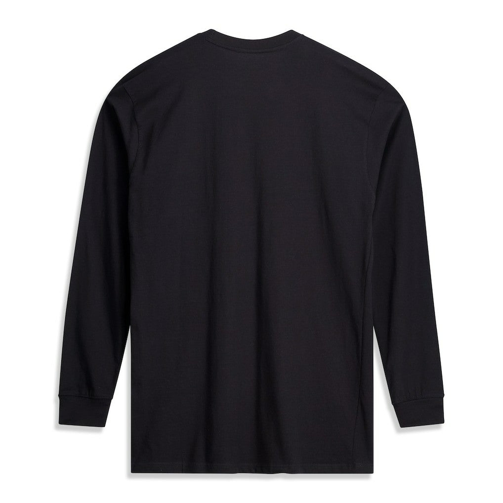 Baltimore Ravens Big & Tall Coverage Scheme Long Sleeve T-Shirt - Black - Fanatics