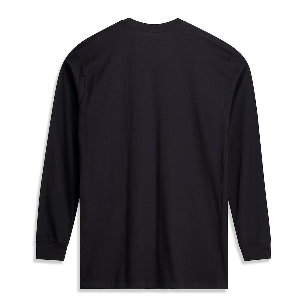 Baltimore Ravens Big & Tall Coverage Scheme Long Sleeve T-Shirt - Black - Fanatics