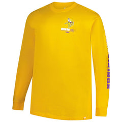 Minnesota Vikings Big & Tall Clock Management Legacy Long Sleeve T-Shirt - Gold - Fanatics