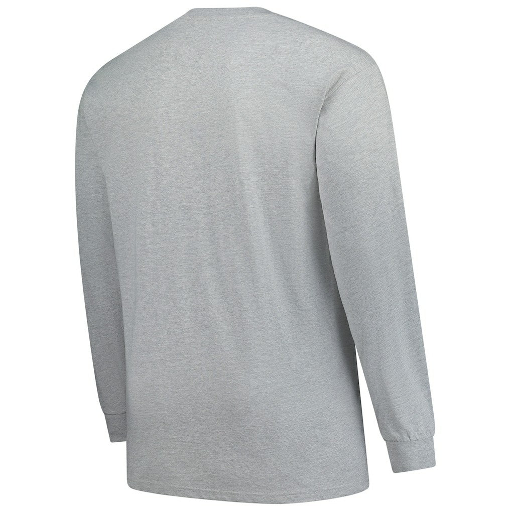 Indianapolis Colts Big & Tall Clock Management Legacy Long Sleeve T-Shirt - Heather Gray - Fanatics