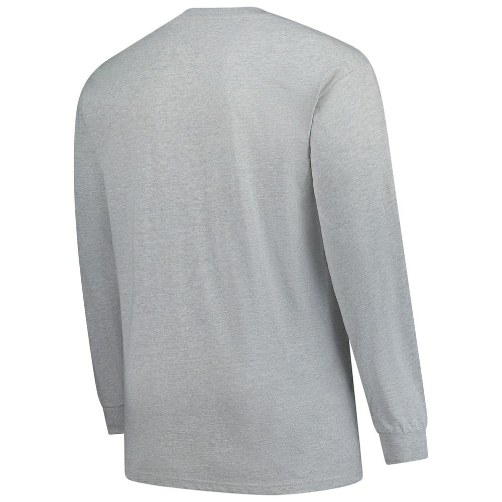 Indianapolis Colts Big & Tall Clock Management Legacy Long Sleeve T-Shirt - Heather Gray - Fanatics