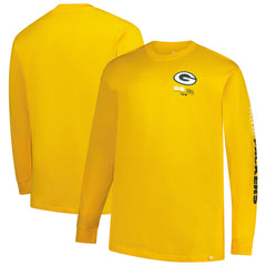 Green Bay Packers Big & Tall Clock Management Legacy Long Sleeve T-Shirt - Gold - Fanatics