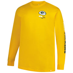 Green Bay Packers Big & Tall Clock Management Legacy Long Sleeve T-Shirt - Gold - Fanatics