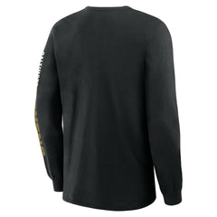 Baltimore Ravens Big & Tall Clock Management Legacy Long Sleeve T-Shirt - Black - Fanatics