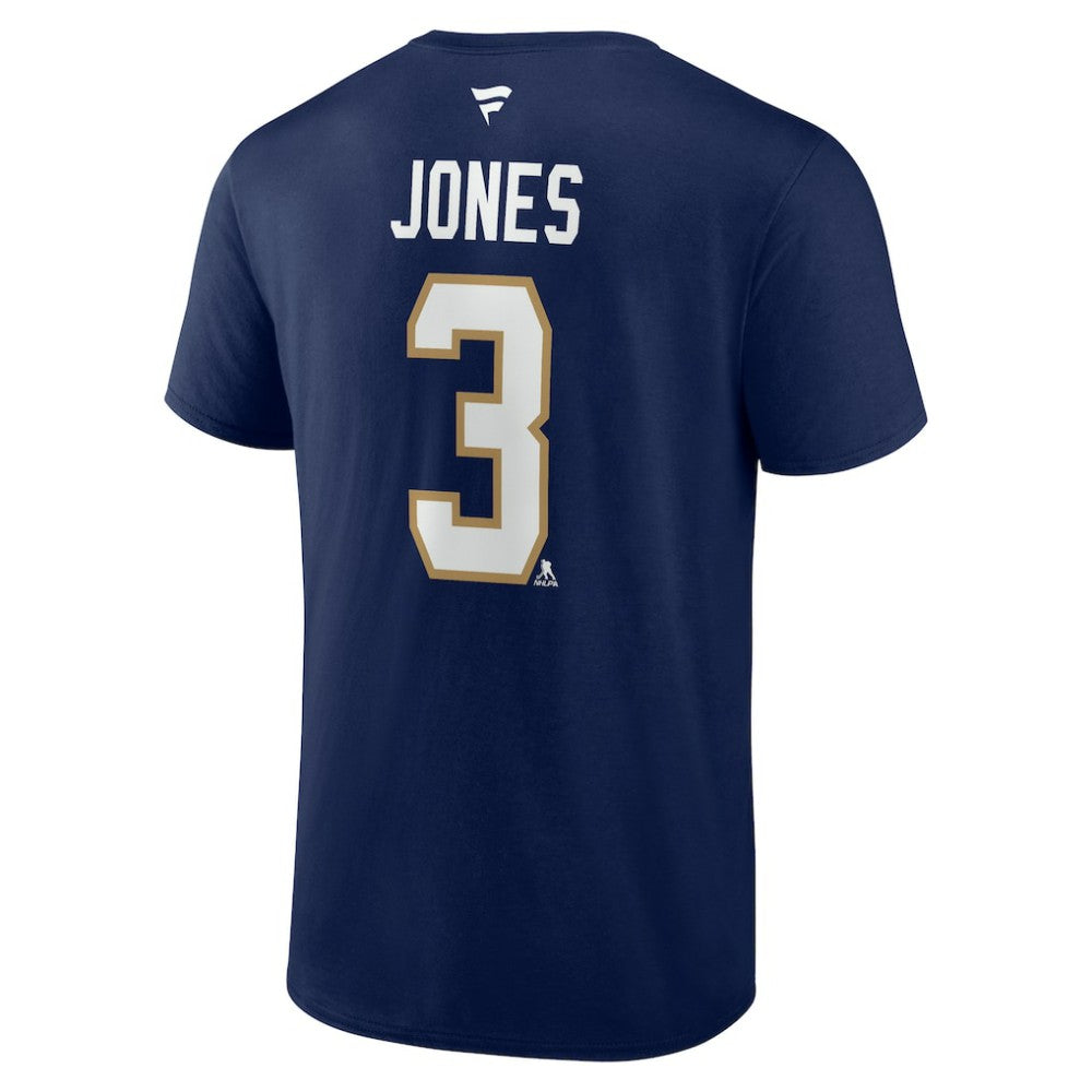 Seth Jones Florida Panthers Fanatics Authentic Stack Name & Number T-Shirt - Navy | Fanatics discount