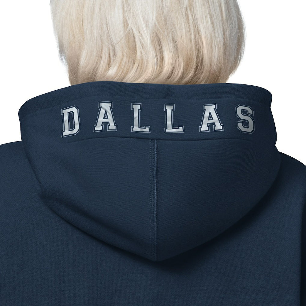 Dallas Cowboys Starter Women's 4th Down Full-Zip Hoodie - Navy - NFL
